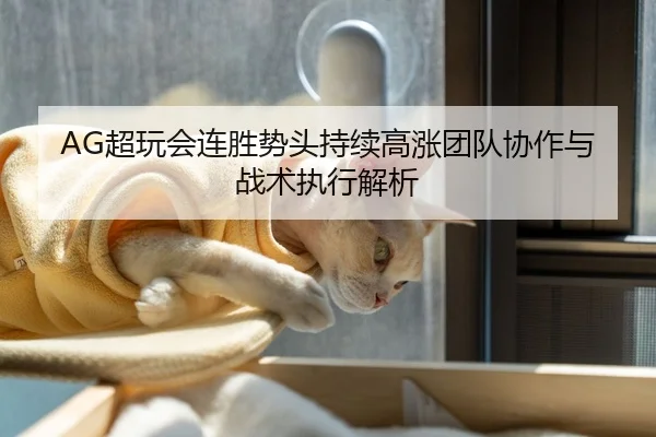 AG超玩会连胜势头持续高涨团队协作与战术执行解析